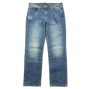 Levi's 541 Jeans Men 34x32 (34x31) Blue Athletic Taper Stretch Casual Denim